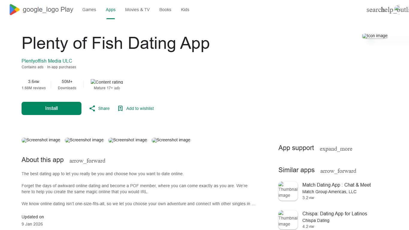 Plenty of Fish Dating App – Apps on Google Play